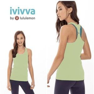 IVIVVA BY LULULEMON Keep Ur Cool Racerback Tank Size 12